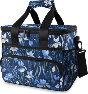 MNSRUU Cooler Bag Retro Ethnic Soft Cooler Bag Insulated Lunch Totes Picnic Bag Beach Cooler Lunch Box Container with Adjustable Shoulder Strap