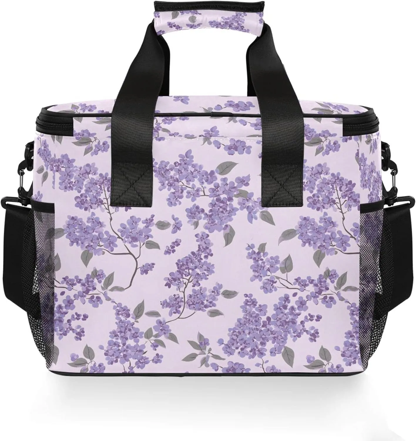 MNSRUU Cooler Bag Retro Ethnic Soft Cooler Bag Insulated Lunch Totes Picnic Bag Beach Cooler Lunch Box Container with Adjustable Shoulder Strap