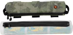 Modular Insulated Adventure Hike & Bike Frame Top Tube Handlebar Can Sling Bags (Medium 3-Can Bag, Laughing Grass Camo)