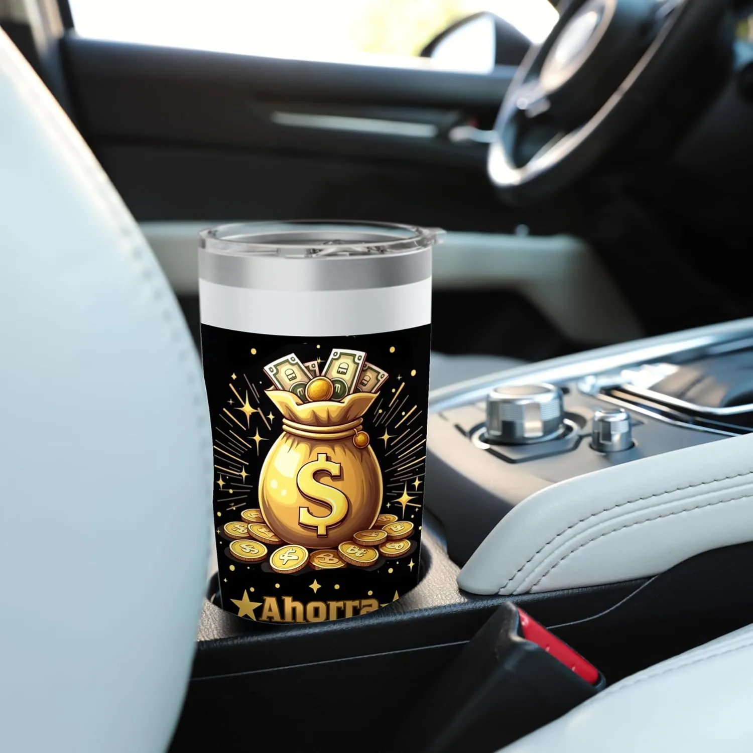 Money Bag Stainless Steel Insulated Tumbler