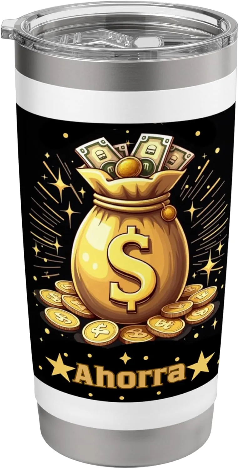 Money Bag Stainless Steel Insulated Tumbler
