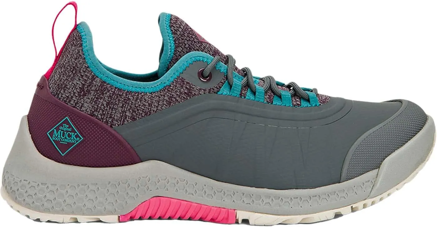 Muck Boot Women’s Active Garden Hiking Urban Watertight Outscape Lace Up Sneakers