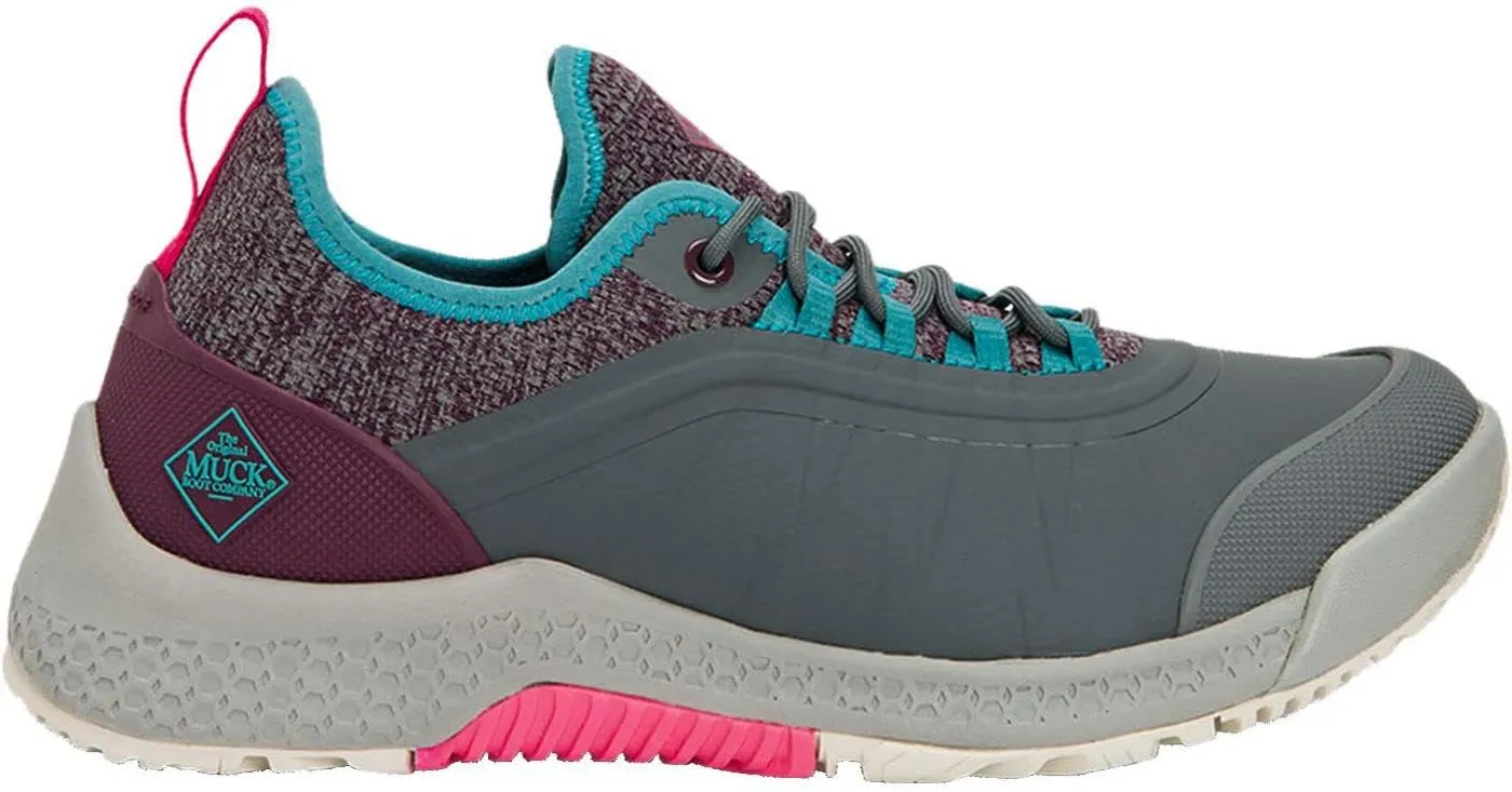 Muck Boot Women’s Active Garden Hiking Urban Watertight Outscape Lace Up Sneakers