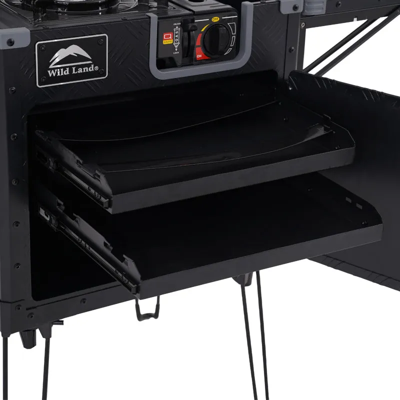 Multi-Function Foldable & Portable Integrated Outdoor Kitchen