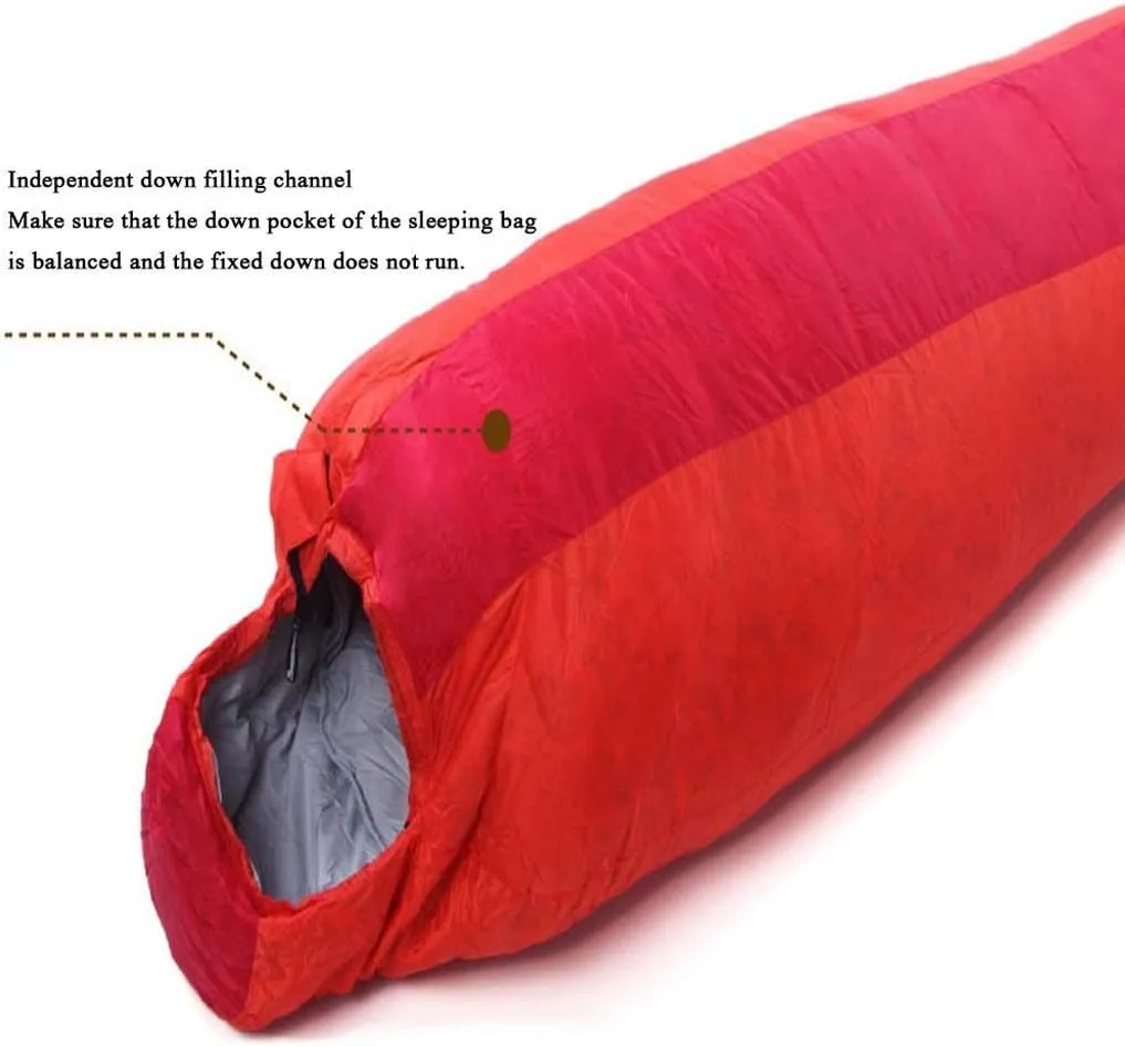 Mummy Sleeping Bag，Sleeping Bag for Camping, Hiking, Backpacking and Travel - Waterproof, Compact and Ultralight Sleeping Sack
