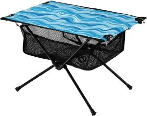 (Name) Portable Camping Table Folding, Small Foldable Beach Table with Mesh Storage, Compact Camp, Tent Table for Outdoor Dining, B07Y23025