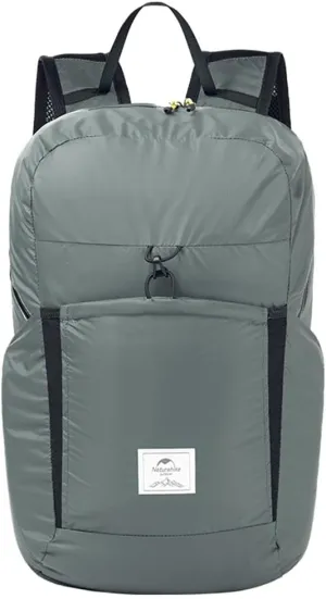 Naturehike 22L Ultralight Lightweight Hiking Daypacks,0.37LB, Waterproof Backpack,Foldable Backpack for Travel Hiking (grey)