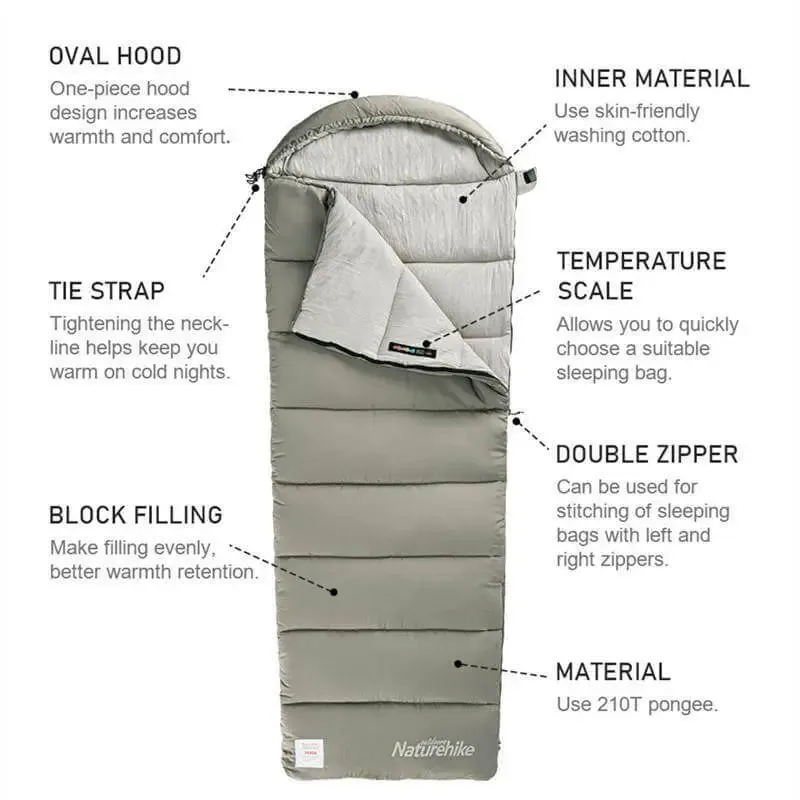 Naturehike Camping Sleeping Bag M180