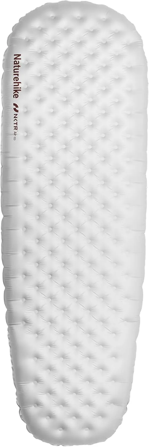 Naturehike Ultralight Insulated Sleeping Pad for Extreme Cold Weather, Weights 18oz, 8.8R NKTR™ AIR Inflatable Sleeping Mat for Camping, Hiking, Backpacking