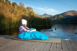 NatureReady Sleeping Pad. [Single 75x24x2]. Lightweight Portable Self-Inflating Camping Mat, Roll Out, with Waterproof Cover, & Travel Bag