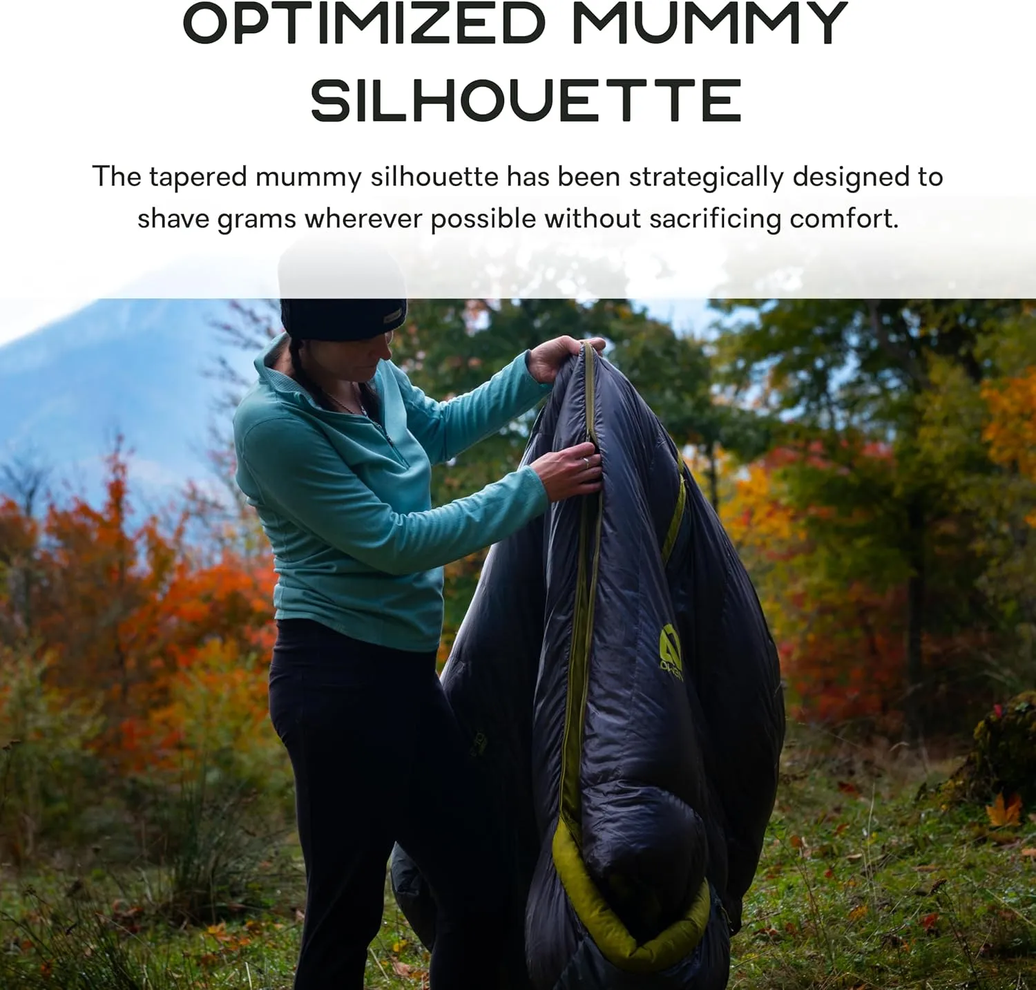 NEMO Equipment Coda Genderless Down Mummy Endless Promise Sleeping Bag
