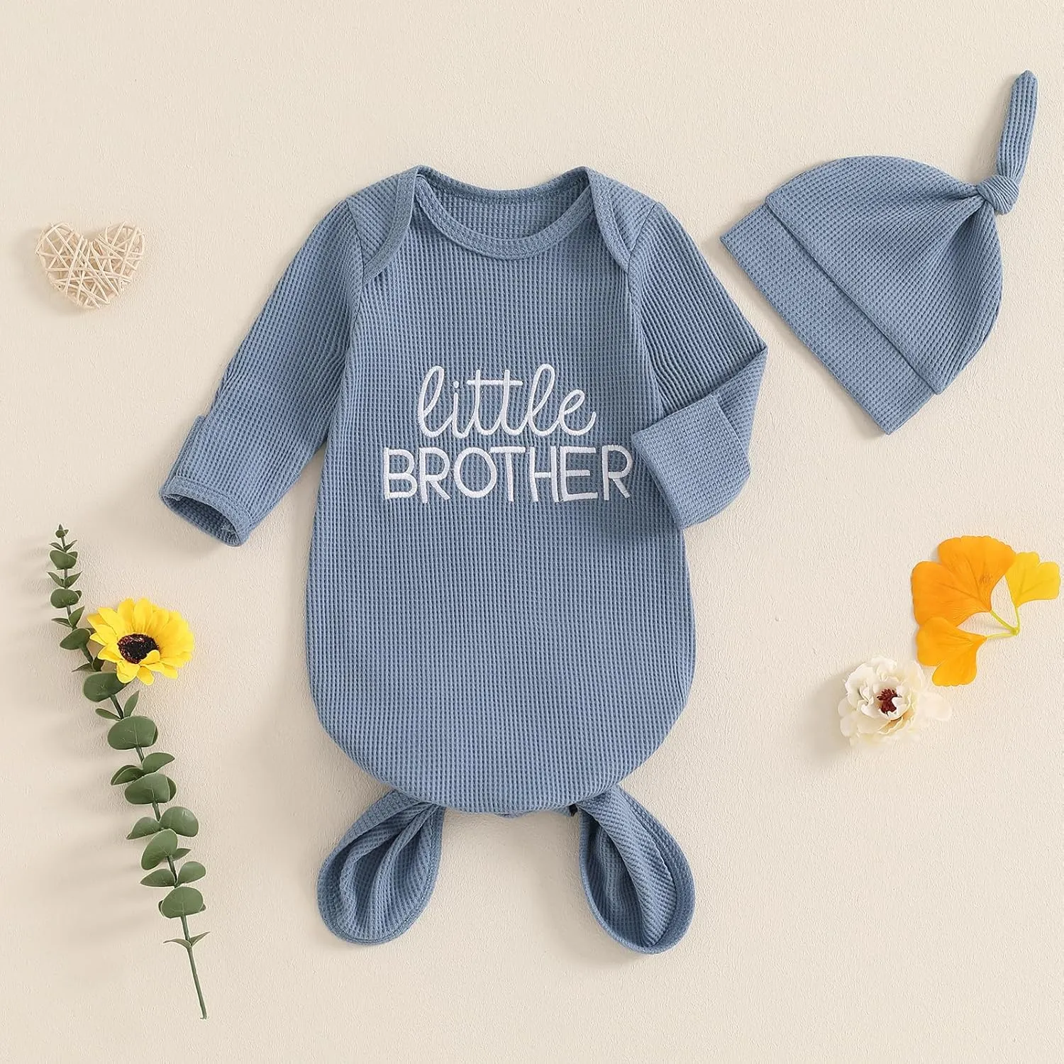 Newborn Sleeper Gown Baby Boy Girl Football Outfit Infant Nightgown Sleeping Bag Sleepwear Pajamas