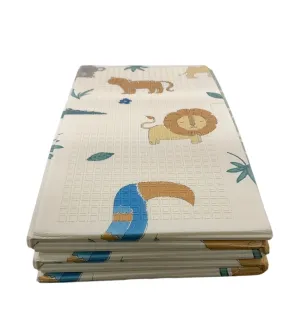 Nuby Reversible Floor Mat, Safari