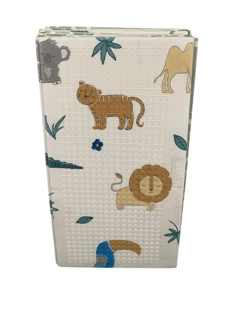 Nuby Reversible Floor Mat, Safari