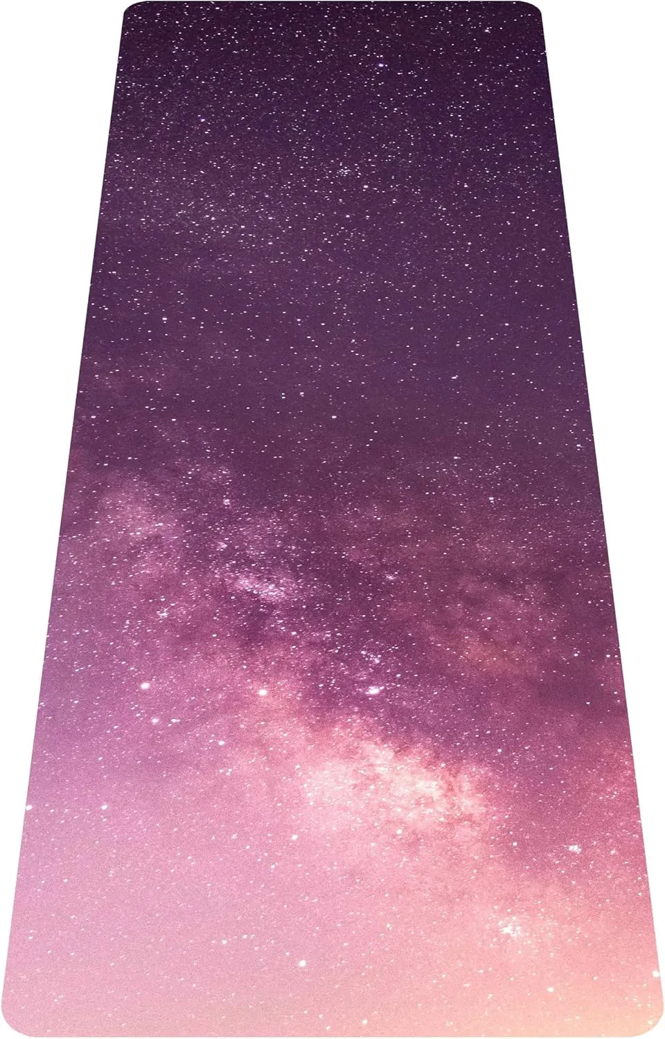 nuveti Printed Travel Yoga Mat-1/16 Inch Thick Non Slip Fitness Workout Mat with Carrying Bag, Foldable Lightweight Suede & Natural Rubber Yoga Mat for Yoga Pilates and Fitness 72" L x 24" W x 1.5mm