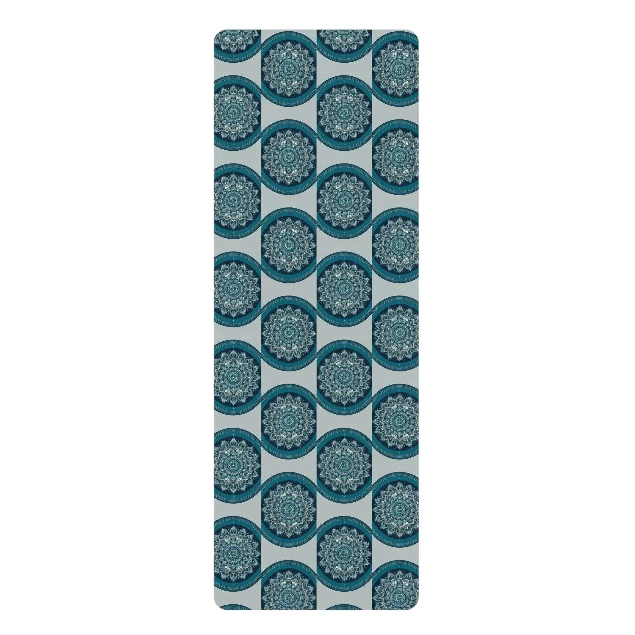Ocean Waves Mandala Yoga Mat 🌊🌀 sustainable A Yoga Mat Inspired by Buddha Zen Yoga Mat