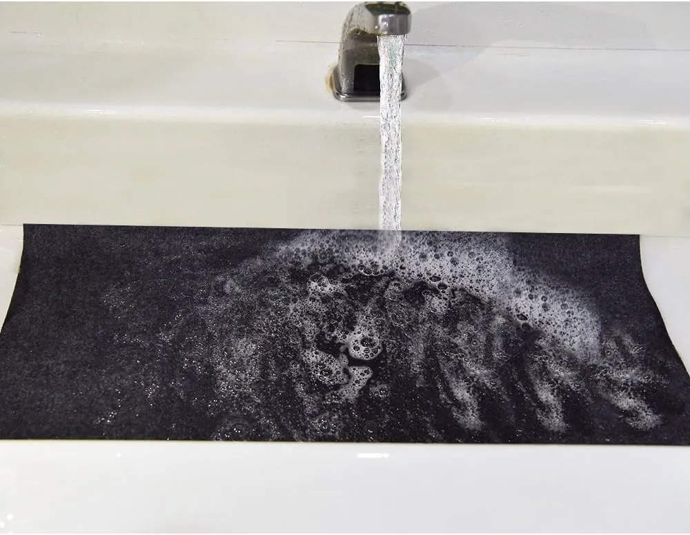 Oil Spill Mat,Absorbent Oil Mat Reusable Washable,Contains Liquids, Protects Driveway Surface,Garage or Shop,Parking,Floor(36inches x 48inches)