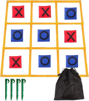 Outdoor Bag Toss Game, Cornhole Bean Bag Toss Game Set, Giant Backyard Yard Games, Indoor Tossing Play Equipment for Adults Outdoor Backyard Beach Picnic Activity Kits