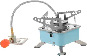 Outdoor Camping Stove Portable Burning Stove for Bbq Grilling and Soup Cooking Lightweight Reusable Camping Supply for Hiking Backpacking and Picnics