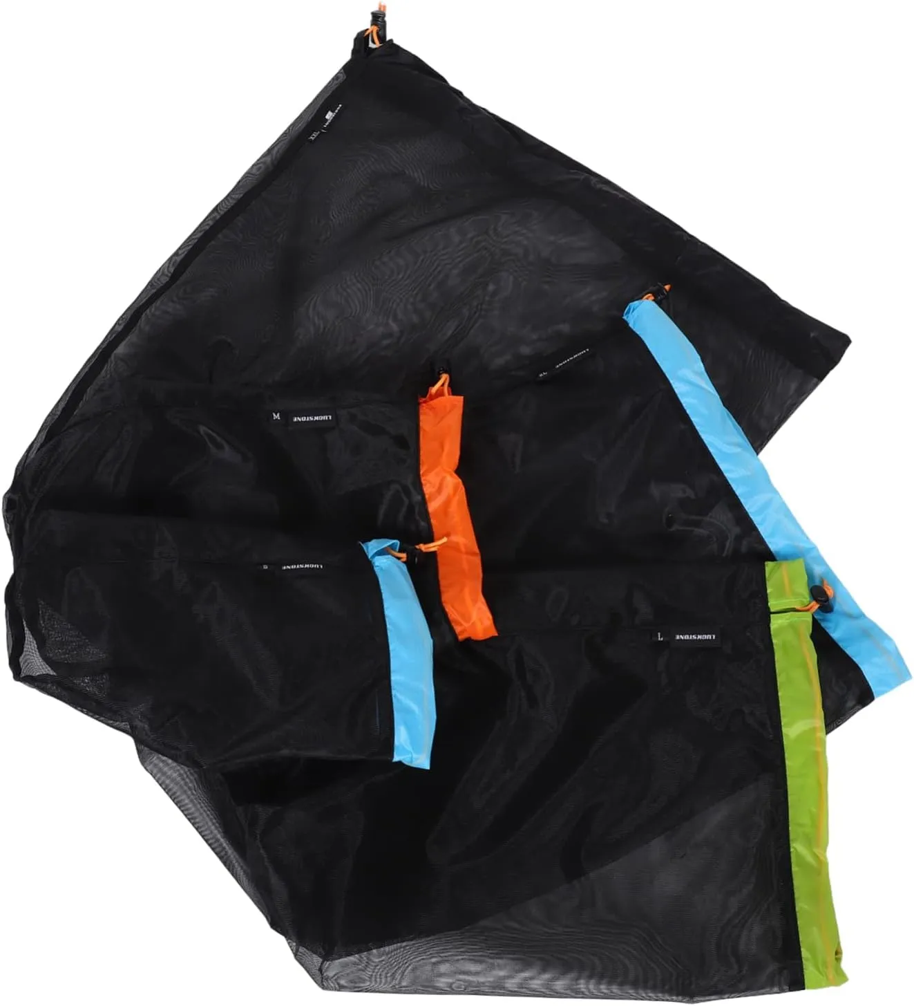 Outdoor Compression Travel Clothes Drawstring Mesh Storage Sack Sack Bag for Hiking Camping and Sports