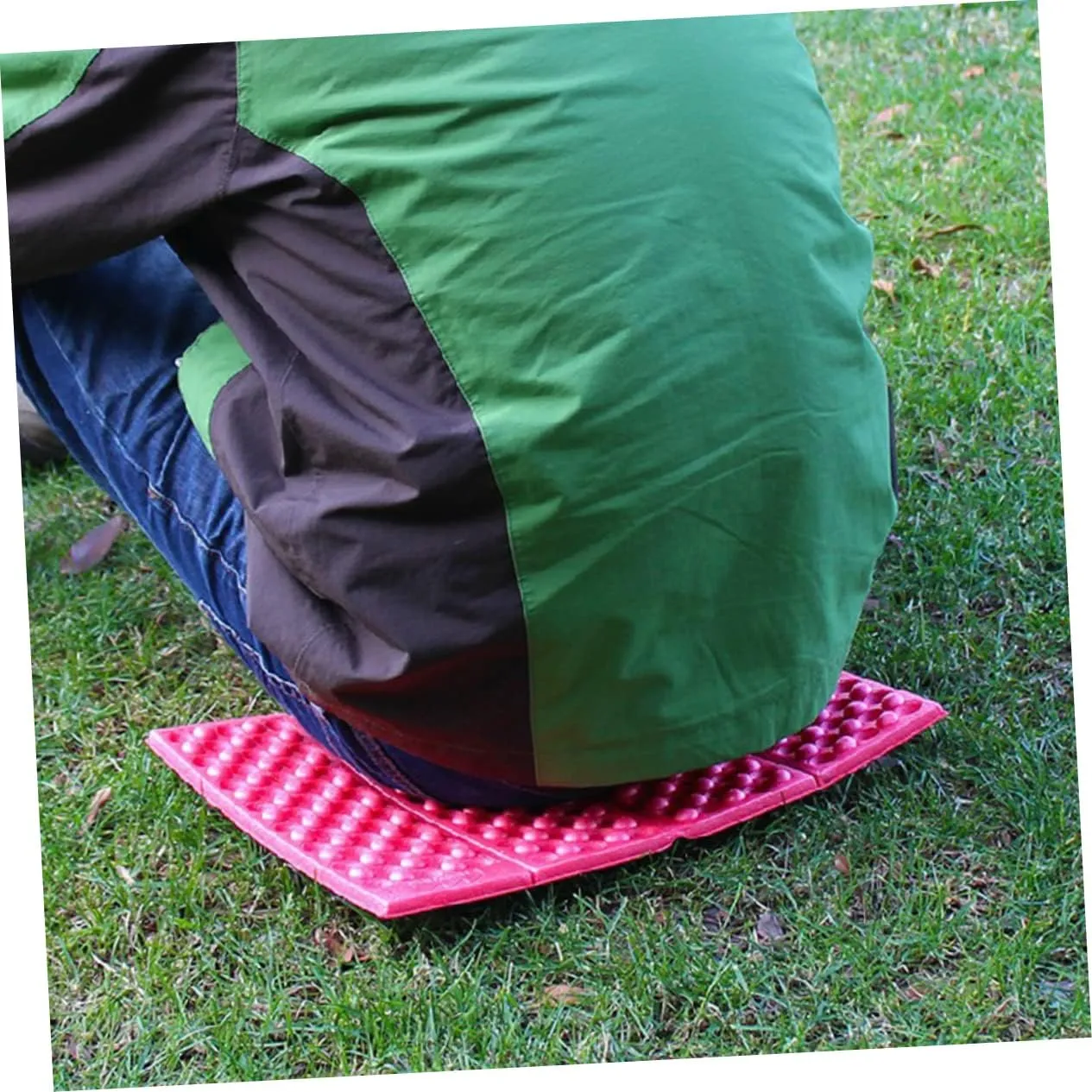 Outdoor Foam Mat - Eva Foam Cushion for Picnic & Camping - Purple Seat Cushions - Folding Pads