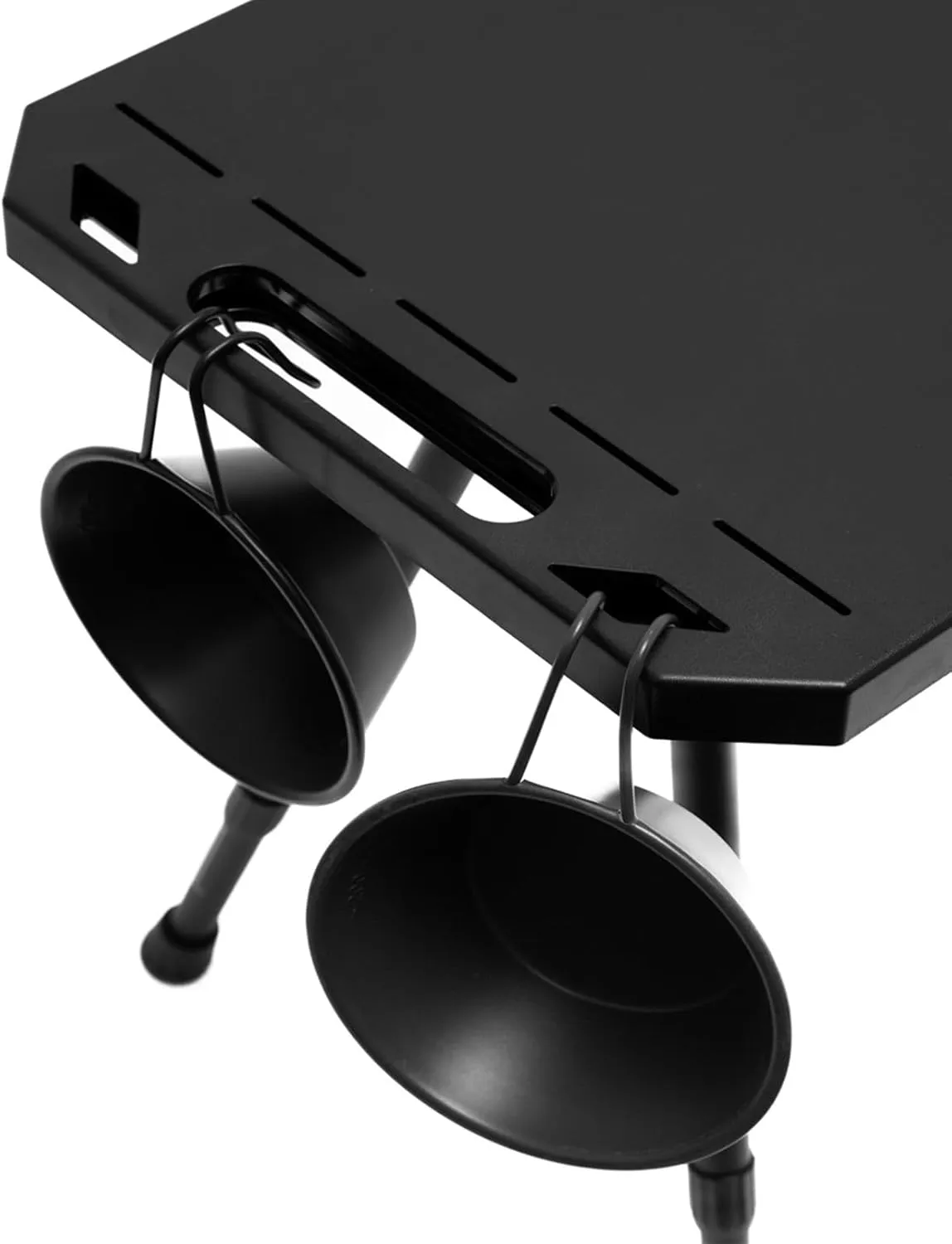 Outdoor Folding Table Portable Desk Aluminum Alloy Bracket Camping Table for Traveling BBQ Beachs