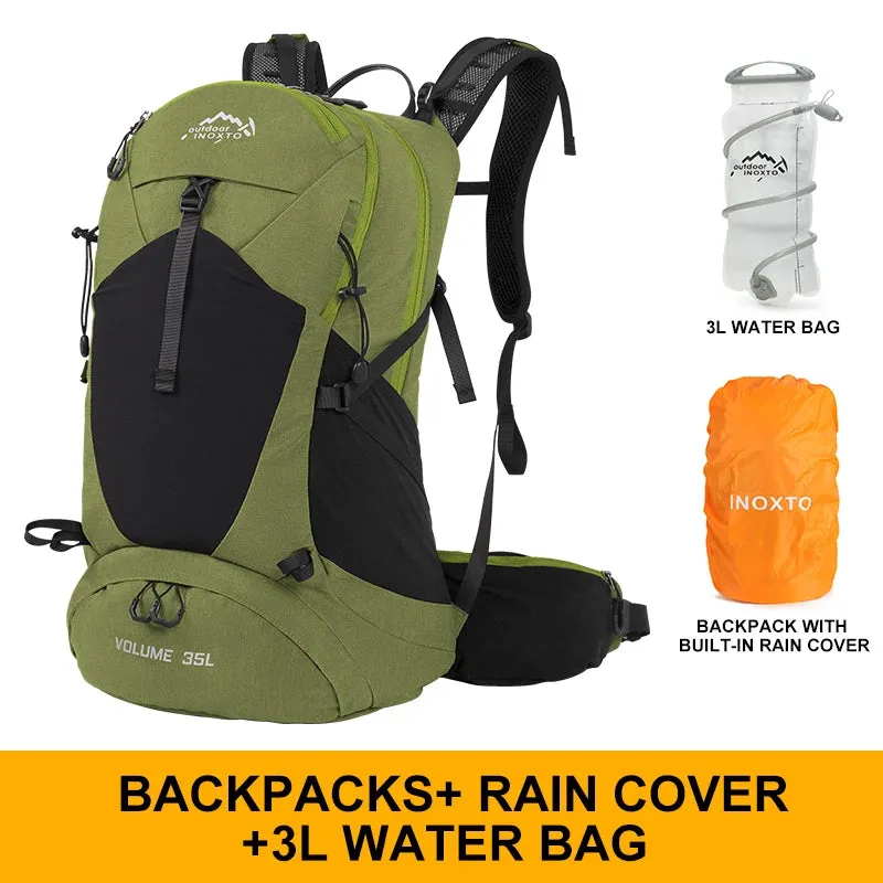 OUTDOOR INOXTO 35L Waterproof Mountaineering Backpack for Hiking & Camping