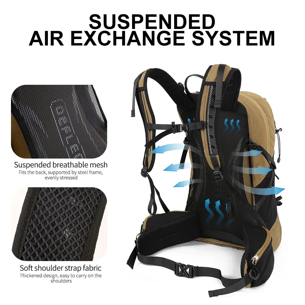 OUTDOOR INOXTO 35L Waterproof Mountaineering Backpack for Hiking & Camping