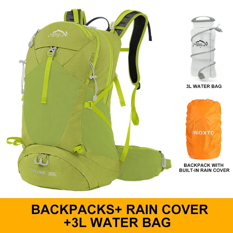 OUTDOOR INOXTO 35L Waterproof Mountaineering Backpack for Hiking & Camping