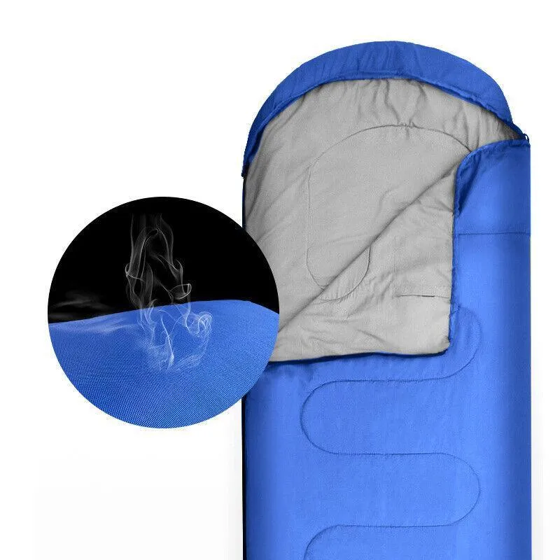 Outdoor Sleeping Bags Single Sleeping Bag Camping Hiking Winter Thermal Au Stock