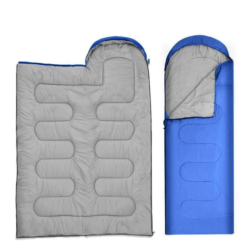 Outdoor Sleeping Bags Single Sleeping Bag Camping Hiking Winter Thermal Au Stock