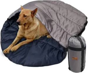 Outdoor Travel Dog Bed, Extra Durable Camping Dog Sleeping Bag, Large Portable Dog Mat, Machine Washable & Foldable,