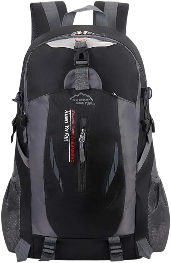 Outdoor Trekking Backpack Nylon Waterproof Hiking Travel 40L Large Capacity Knapsack Lightweight