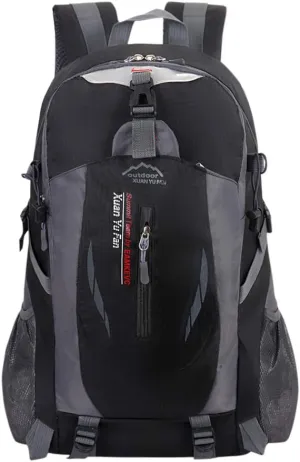 Outdoor Trekking Backpack Nylon Waterproof Hiking Travel 40L Large Capacity Knapsack Lightweight