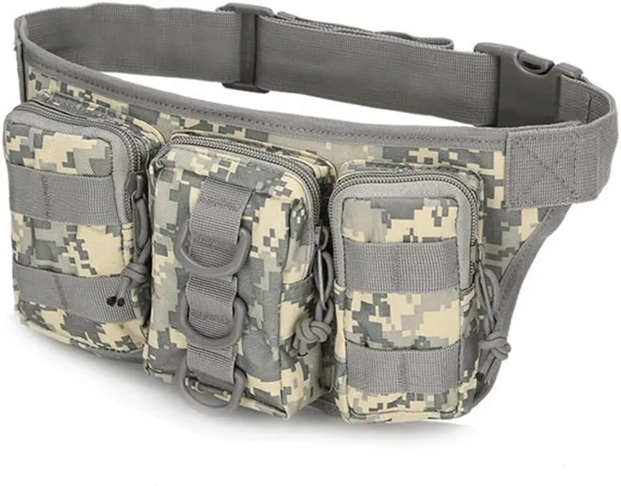 Outdoor Waist Bag Travel Hiking Trekking Shoulder Bag Cycling Climbing Backpack Military Tactical Bags Hunting Bags