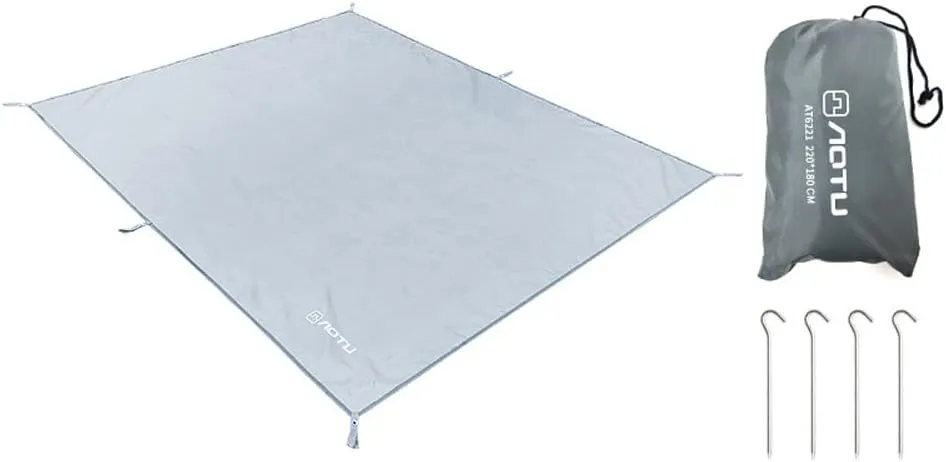 Outdoor Waterproof Camping Floor Mat Thicken Picnic Mat Wear-Resistant Oxford Cloth Ground Pad Multifunctional -Proof Ground Mat for Hiking