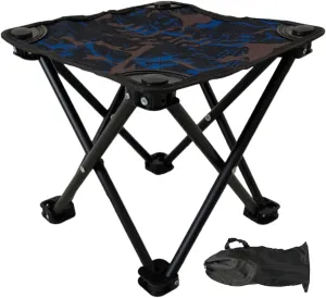 Outdoors Folding Chair, Folding Camping Chairs Outdoors, Heavy Duty Stool with Storage Bag, Comfortable Supports for Travel Beach Fishing Mountaineering Sports