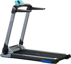OVICX Portable Foldable Compact Home Treadmill with Shock Absorption with Bluetooth Connectivity, Fitness Tracking App, and Pulse Sensors