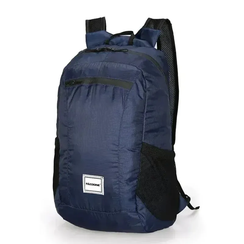 PACOONE 20L Lightweight Foldable Hiking Backpack Waterproof for Travel and Outdoor Use