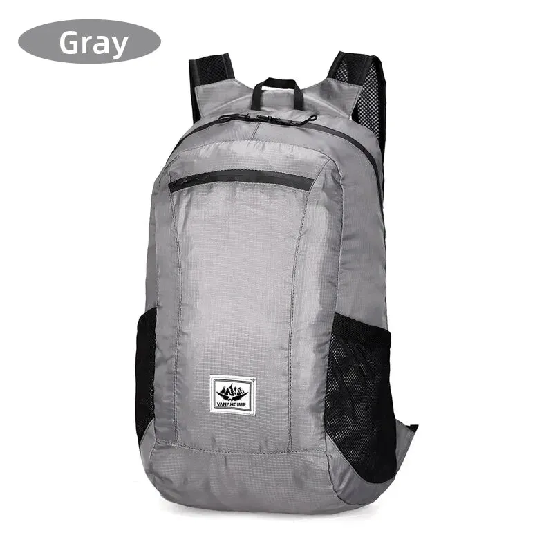 PACOONE 20L Lightweight Foldable Hiking Backpack Waterproof for Travel and Outdoor Use