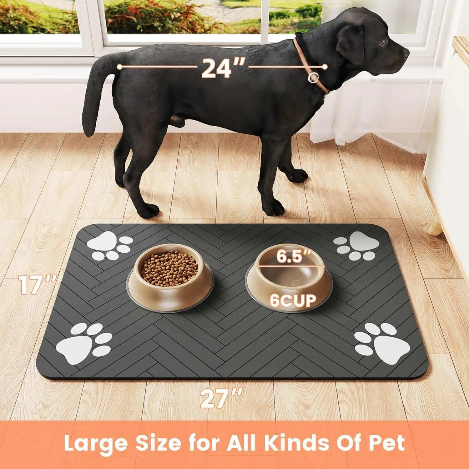 Pet Waterproof Feeding Mat