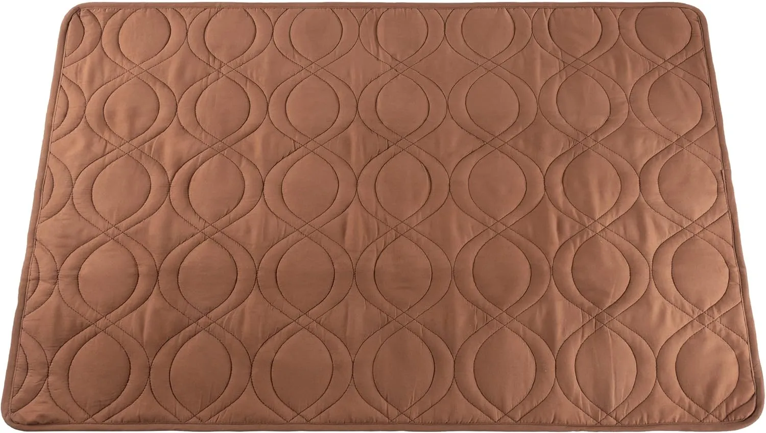 PETMAKER Waterproof Pet Mat - 36x28 Partial Couch Covers for Dogs, Cats, or Kids - Quilted Non-Slip Furniture Protector Pad (Brown)