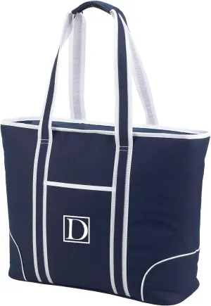 Picnic at Ascot Personalized Monogrammed Extra Large Insulated Cooler Bag - 30 Can Tote- Designed & Quality Approved in USA