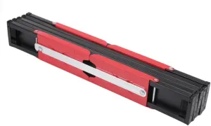Picnic Food Table Fold up Table Aluminum Alloy Red