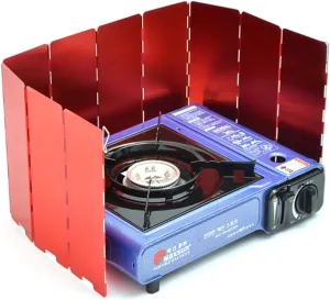 Picnic Stove Windscreen Stove Splatter Guard Camping Cooking Stove Camp Aluminum Windshield Lightweight