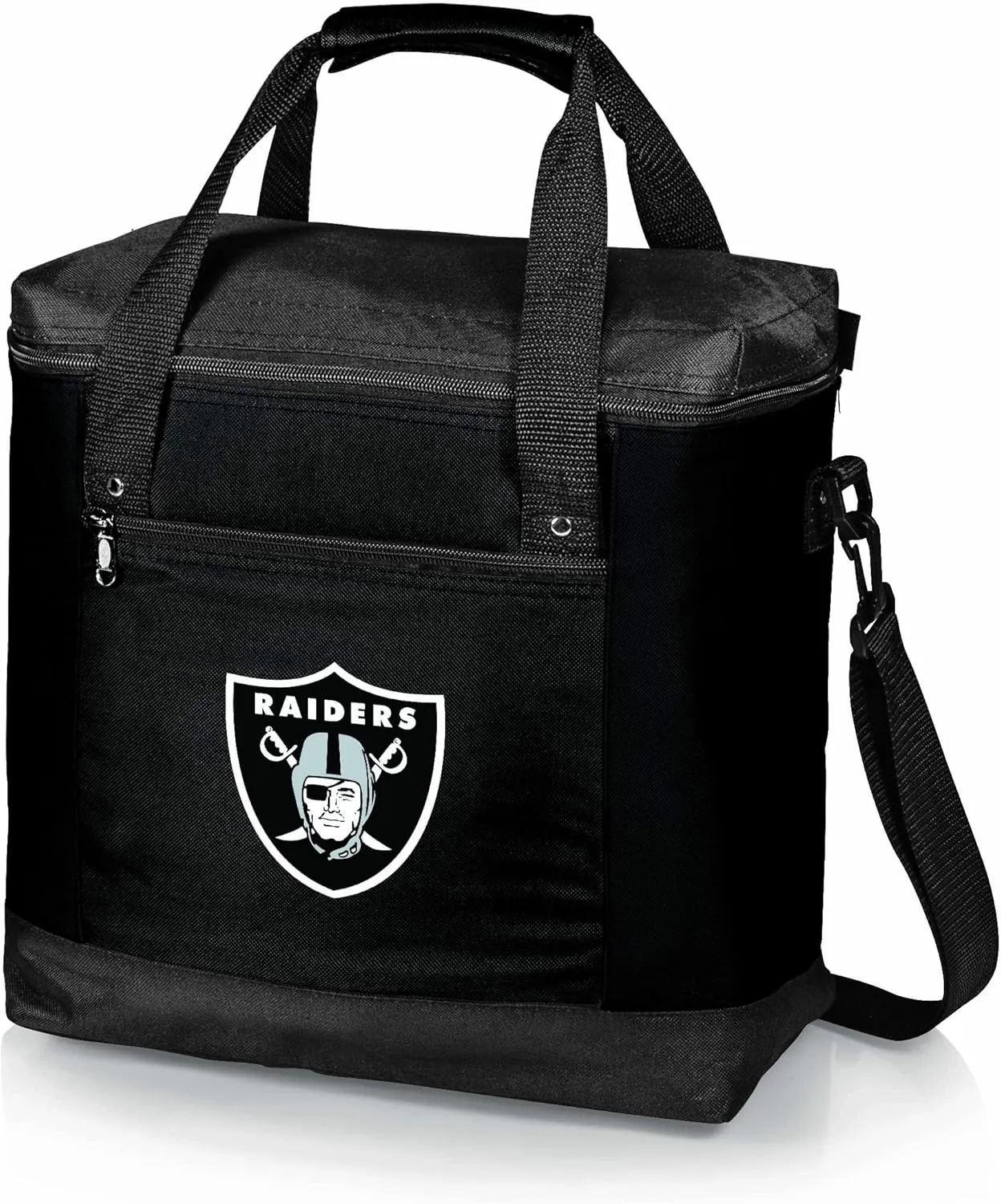 PICNIC TIME NFL Montero Tote Cooler Bag - Soft Cooler Bag - Picnic Tote, (Black)