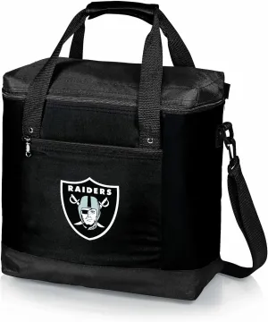 PICNIC TIME NFL Montero Tote Cooler Bag - Soft Cooler Bag - Picnic Tote, (Black)