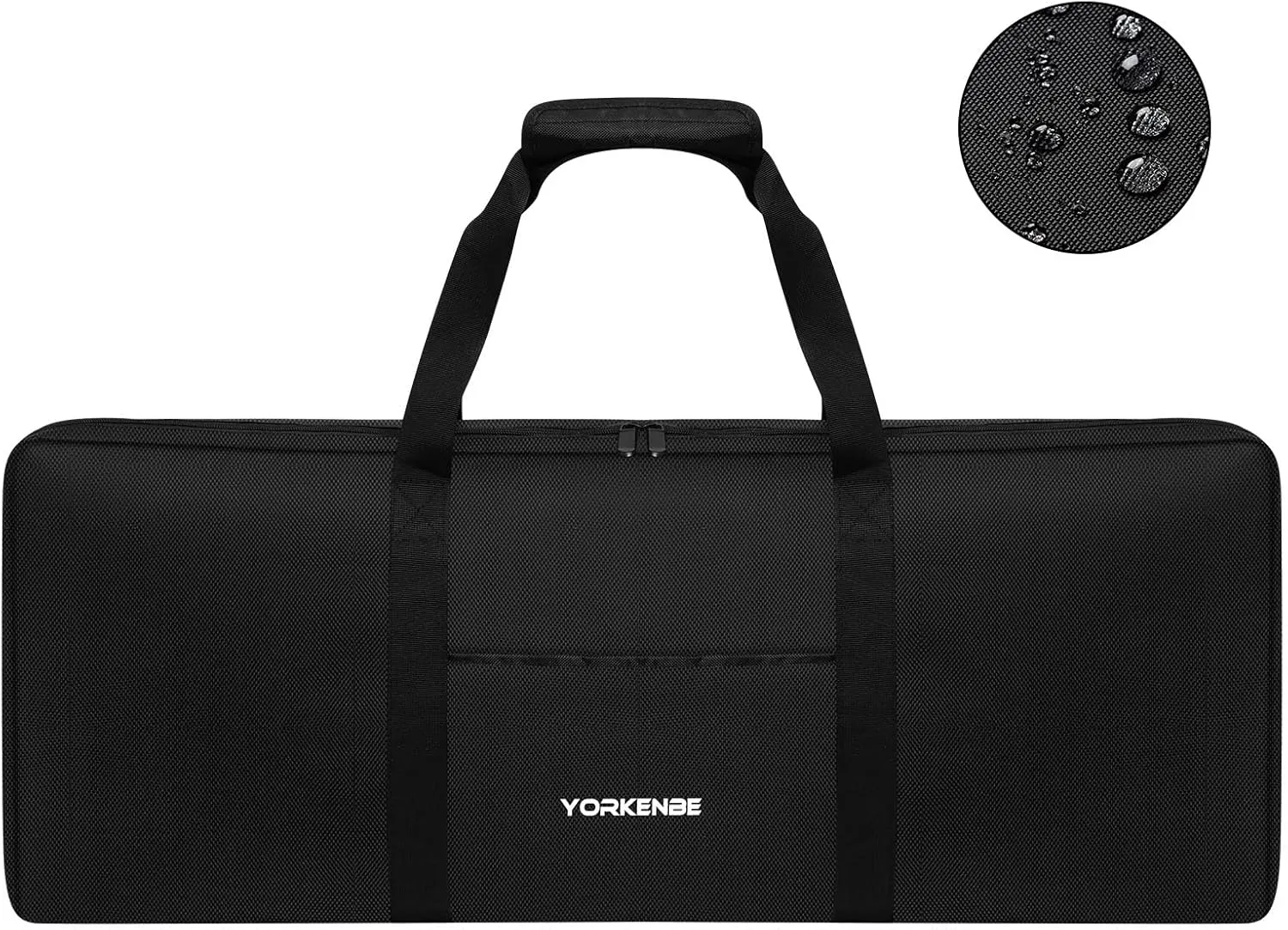 Pie Iron Storage Bag Fits Up to 4 Campfire Pie Irons, 1680D Heavy Duty Water Resistant Pie Maker Case, with Strong Straps and Extra Pocket, Size 32×12in