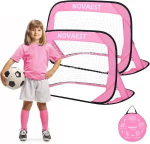 Pop Up Soccer Goals, Kids Soccer Goals for Backyard, Helps Improve Physical Fitness, Easy Setup, Gift Idea