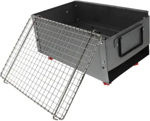 POPETPOP Grill for Camping Barbecue Electric Outdoor Charcoal Stove with Thin Mesh Kitchen Gadget Tool Supply Silver
